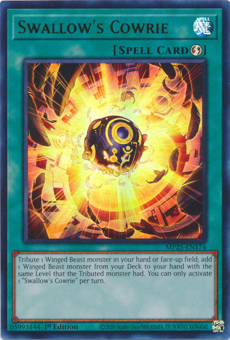 Swallow's Cowrie - MP25-EN174 - Ultra Rare 1st Edition