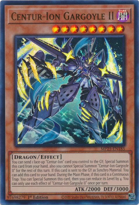 Centur-Ion Gargoyle II - MP25-EN185 - Ultra Rare 1st Edition