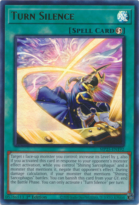 Turn Silence - MP25-EN192 - Ultra Rare 1st Edition