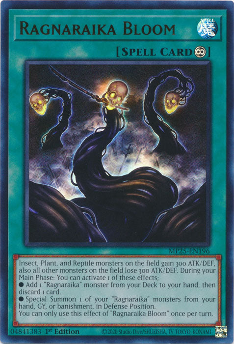 Ragnaraika Bloom - MP25-EN196 - Ultra Rare 1st Edition