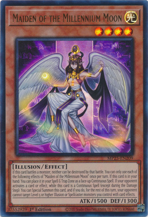 Maiden of the Millennium Moon - MP25-EN209 - Ultra Rare 1st Edition
