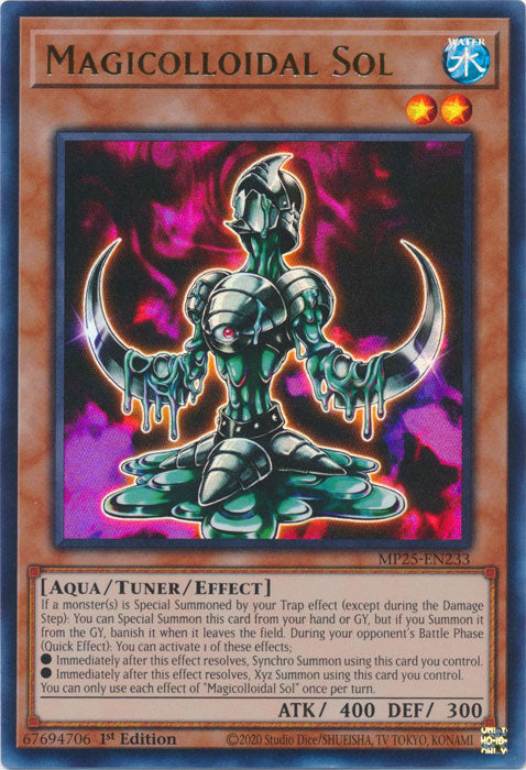 Magicolloidal Sol - MP25-EN233 - Ultra Rare 1st Edition