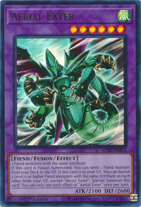 Aerial Eater - MP25-EN234 - Ultra Rare 1st Edition