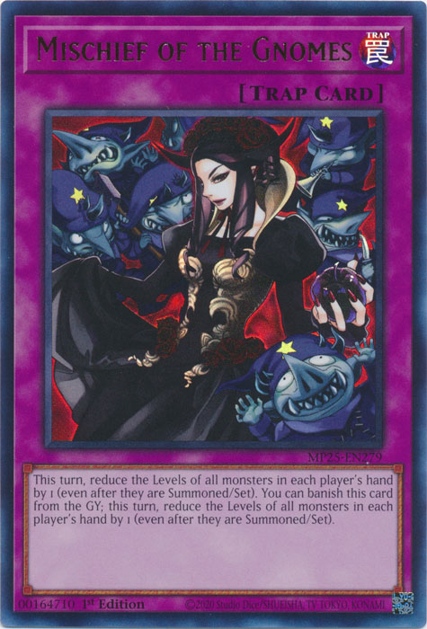 Mischief of the Gnomes - MP25-EN279 - Ultra Rare 1st Edition