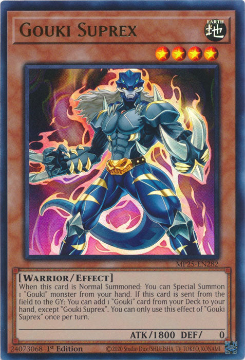 Gouki Suprex - MP25-EN282 - Ultra Rare 1st Edition