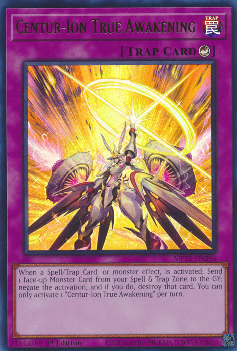 Centur-Ion True Awakening - MP25-EN296 - Ultra Rare 1st Edition
