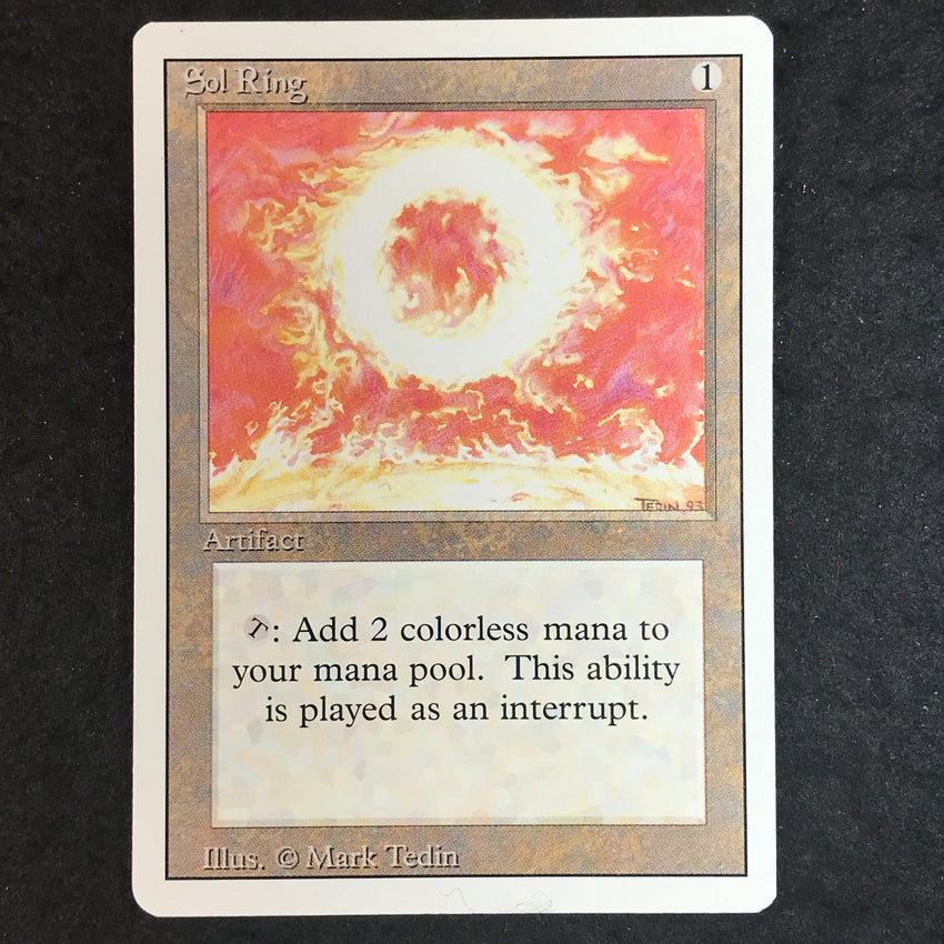 Sol Ring - Uncommon - 1994 Magic the Gathering Revised Edition