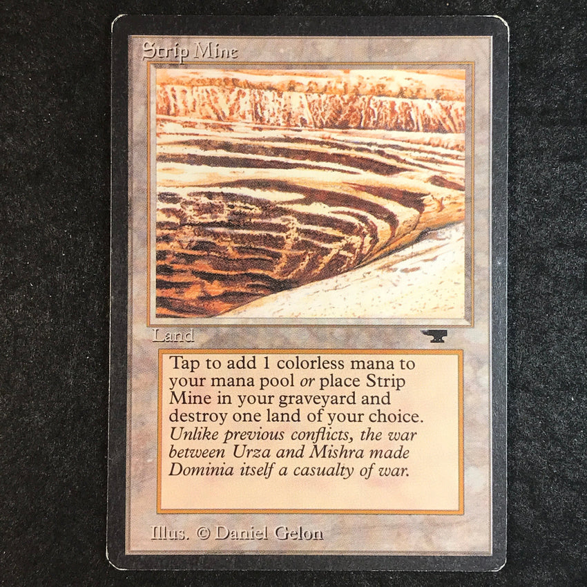 (A) Strip Mine (No Horizon) - Uncommon - 1994 Magic the Gathering Antiquities