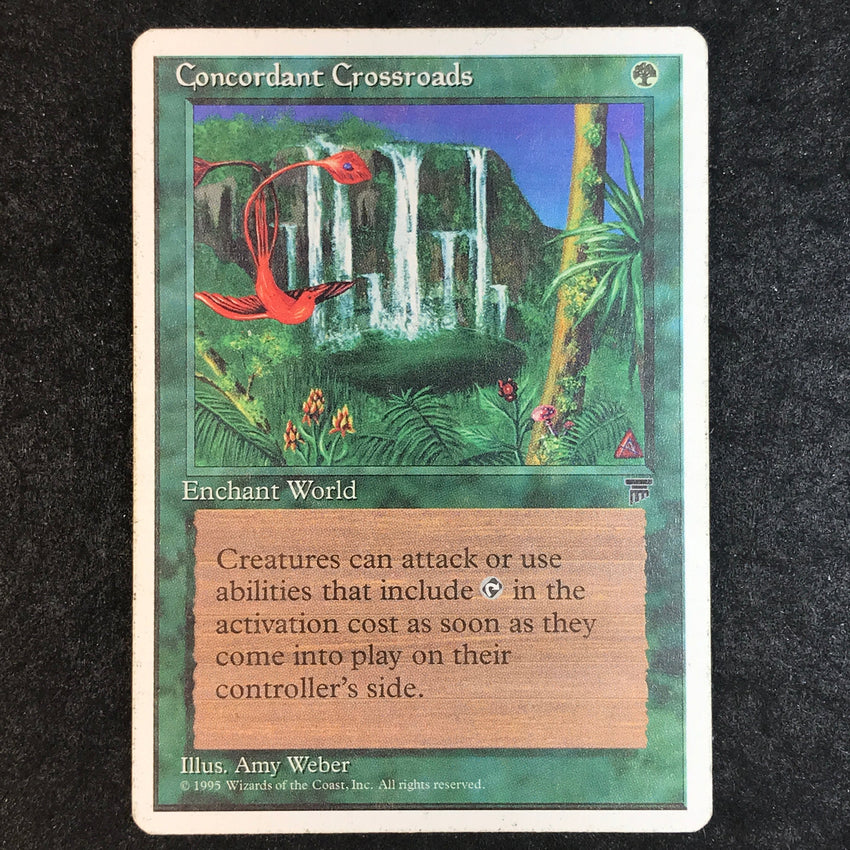 Concordant Crossroads - Rare - 1994 Magic the Gathering Legends
