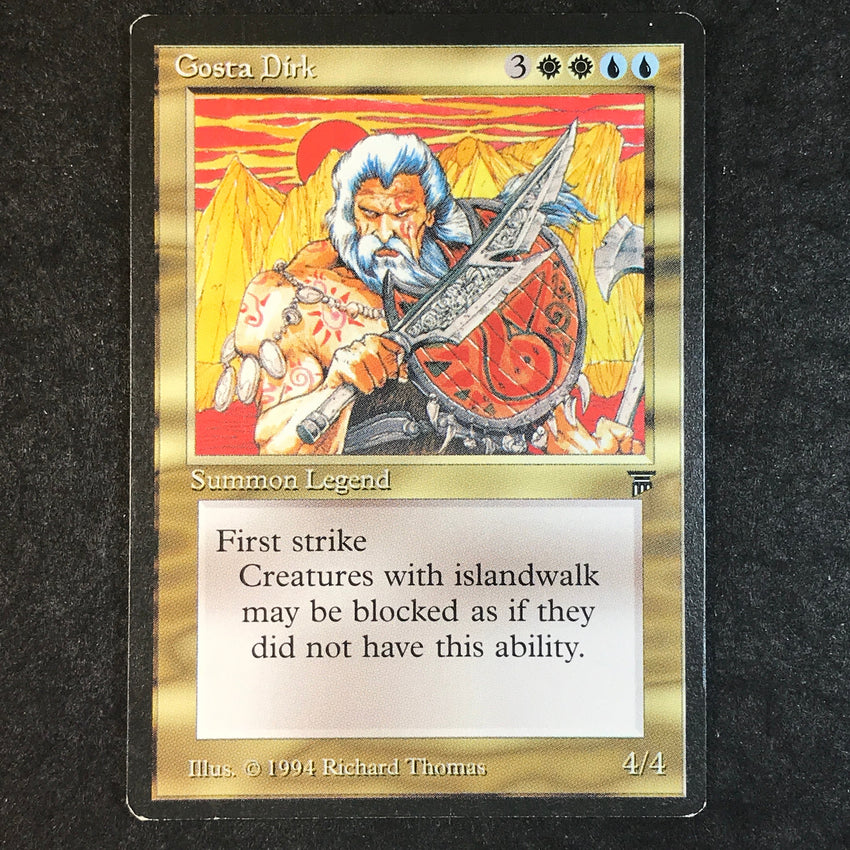 Gosta Dirk - Rare - 1994 Magic the Gathering Legends