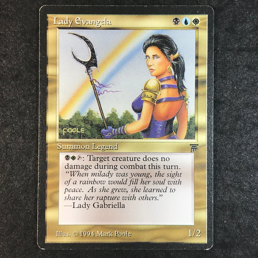 Lady Evangela - Rare - 1994 Magic the Gathering Legends