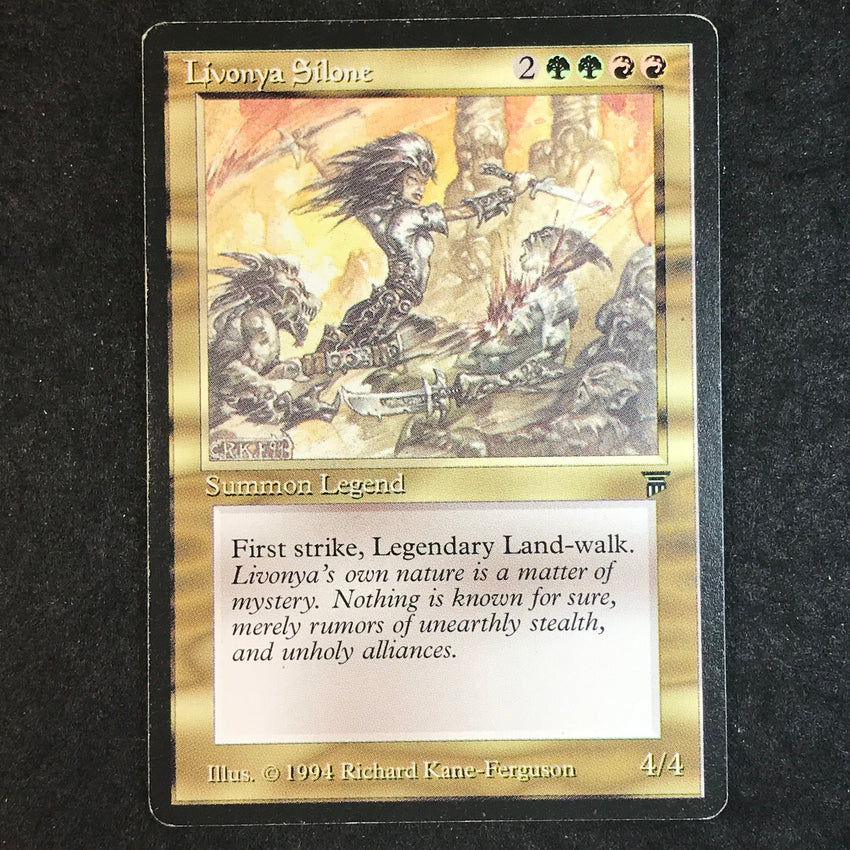 Livonya Silone - Rare - 1994 Magic the Gathering Legends