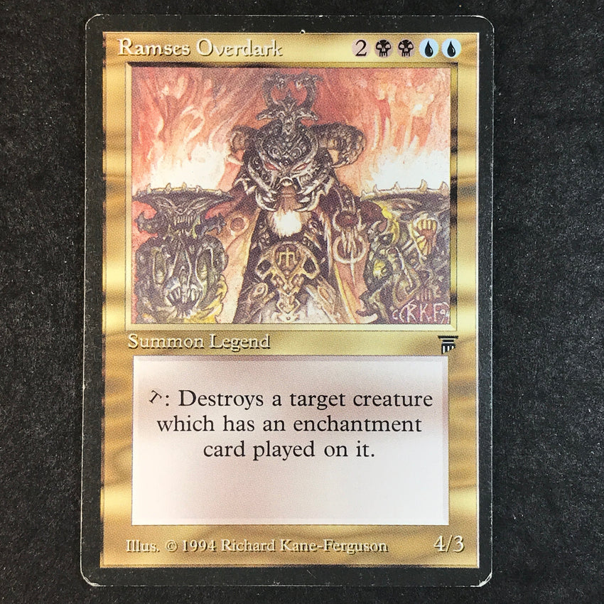 Ramses Overdark - Rare - 1994 Magic the Gathering Legends