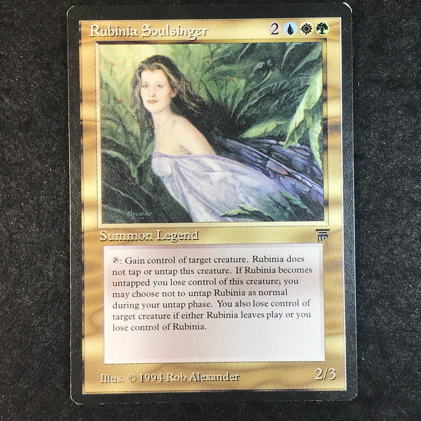 Rubinia Soulsinger - Rare - 1994 Magic the Gathering Legends