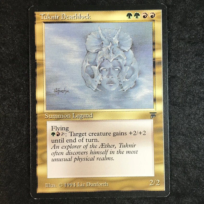 Tuknir Deathlock - Rare - 1994 Magic the Gathering Legends