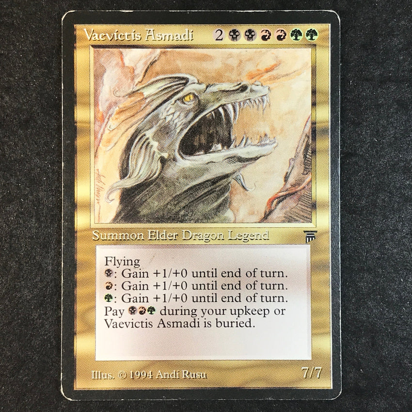Vaevictis Asmadi - Rare - 1994 Magic the Gathering Legends