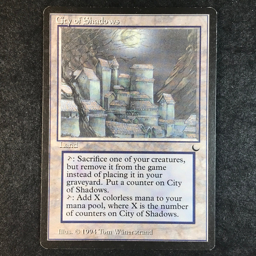 City of Shadows - Rare - 1994 Magic the Gathering The Dark