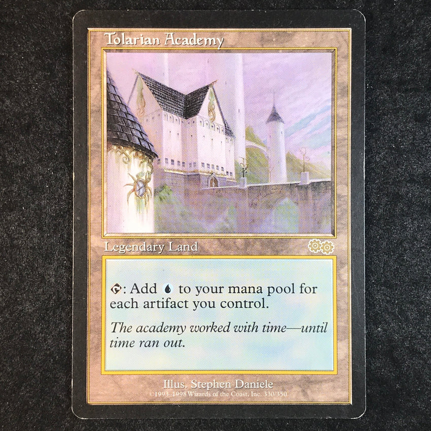 Tolarian Academy - 330/350 - Rare - 1998 Magic the Gathering Urza's Saga