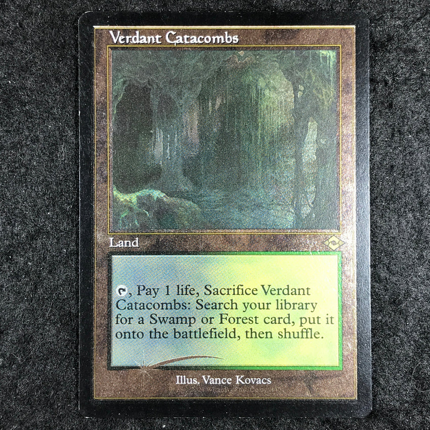 FOIL ETCHED RETRO FOIL Verdant Catacombs - #440 - Rare Modern Horizons 2