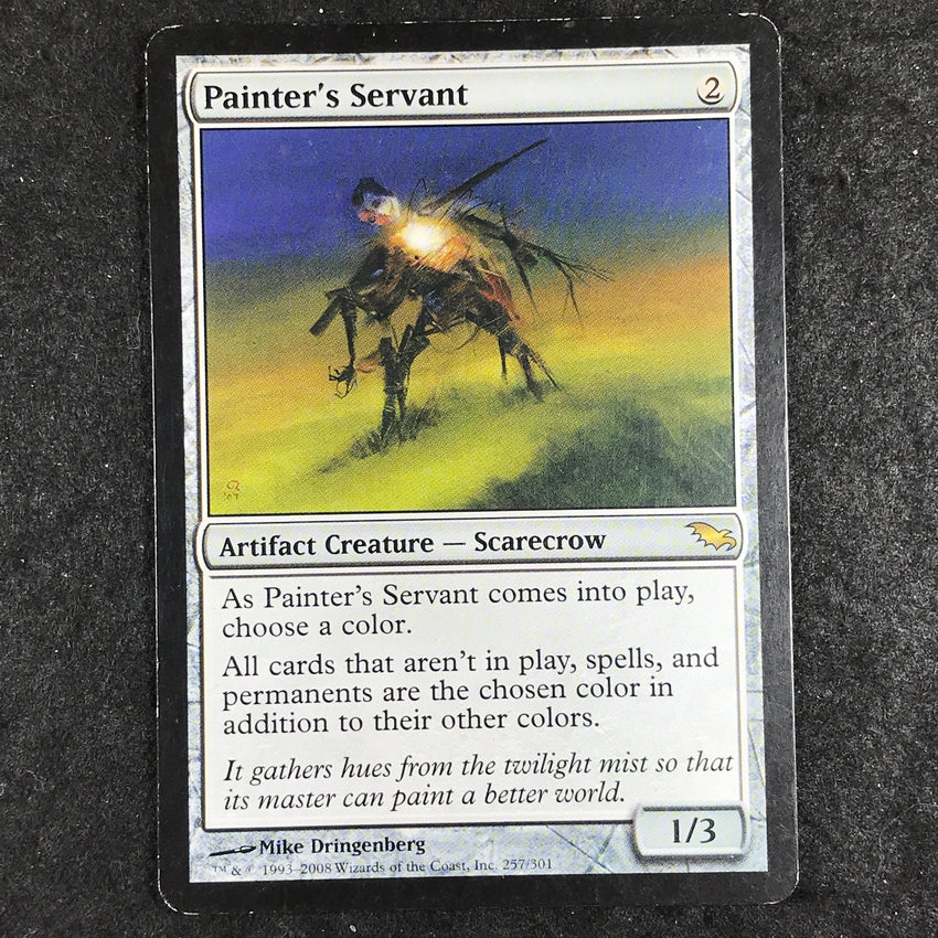 (D) Painter's Servant - 257/301 - Rare Shadowmoor