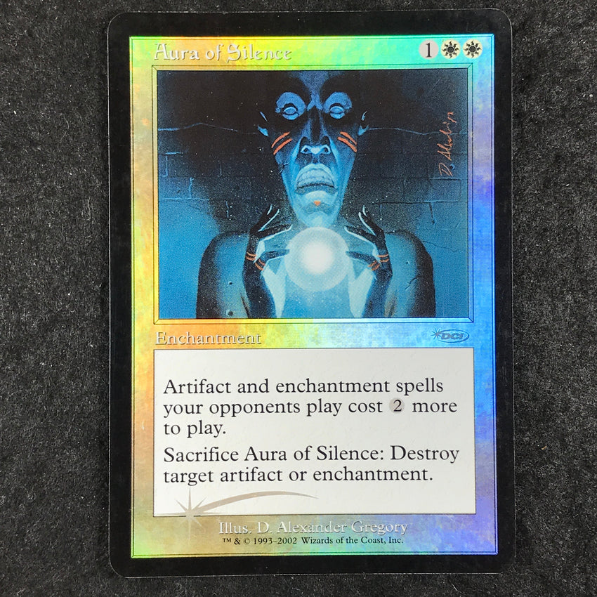 FOIL Aura of Silence - FNM Friday Night Magic Promo