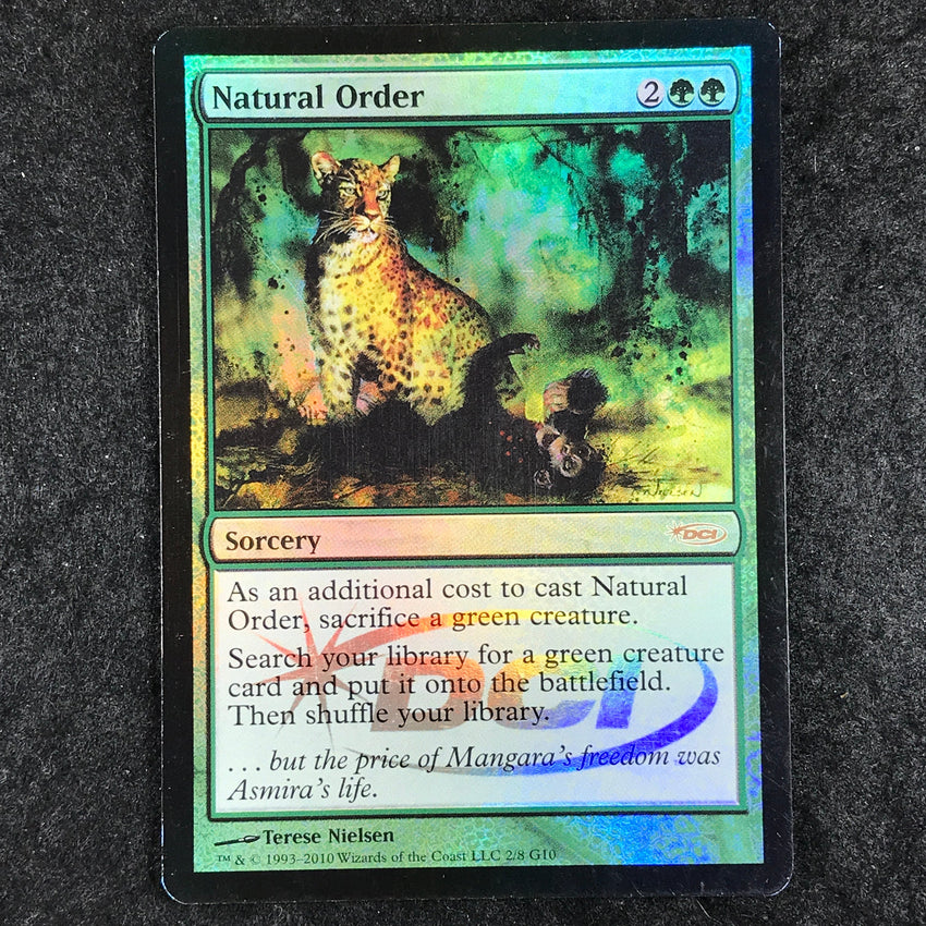 FOIL Natural Order - 2/8 G10 - DCI Judge Promo