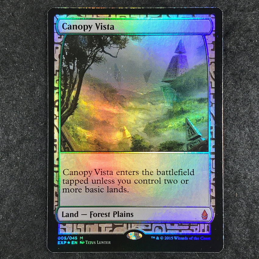 FOIL Canopy Vista - 005/045 - Mythic Zendikar Expeditions