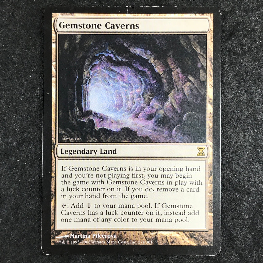 (A) Gemstone Caverns - 274/301 - Rare Time Spiral