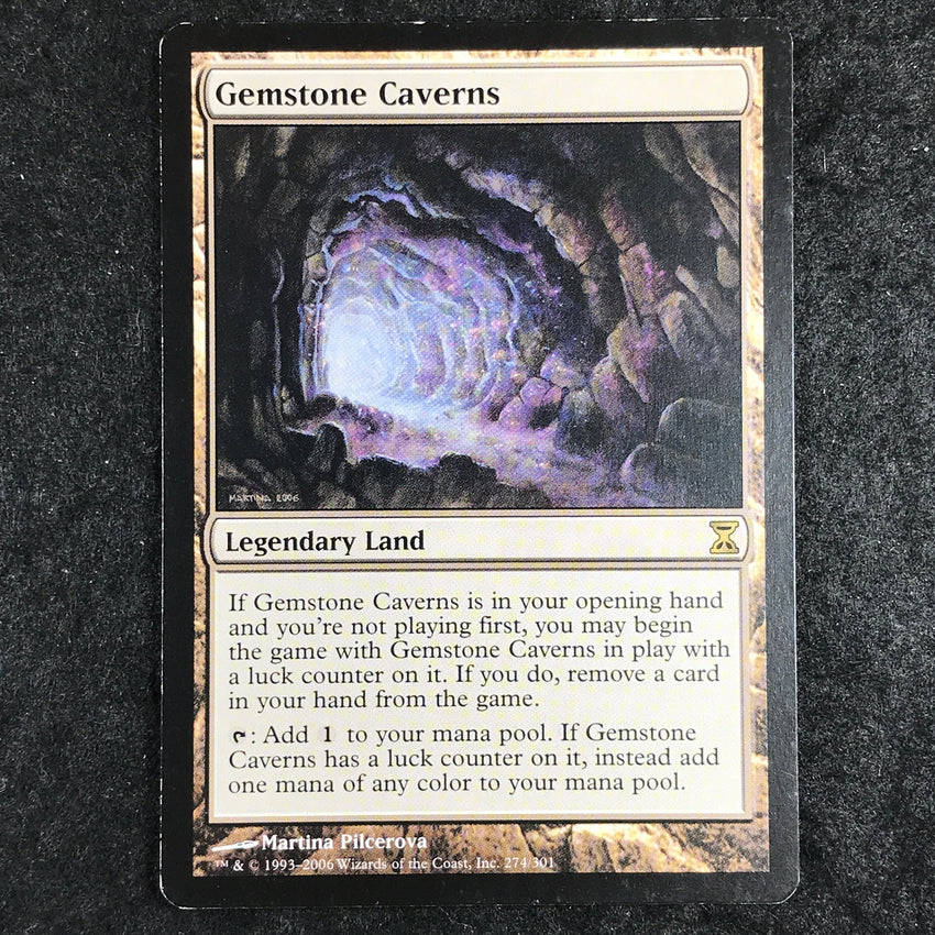 (B) Gemstone Caverns - 274/301 - Rare Time Spiral