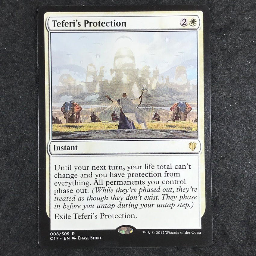 Teferi's Protection - 008/309 - Rare Commander 2017