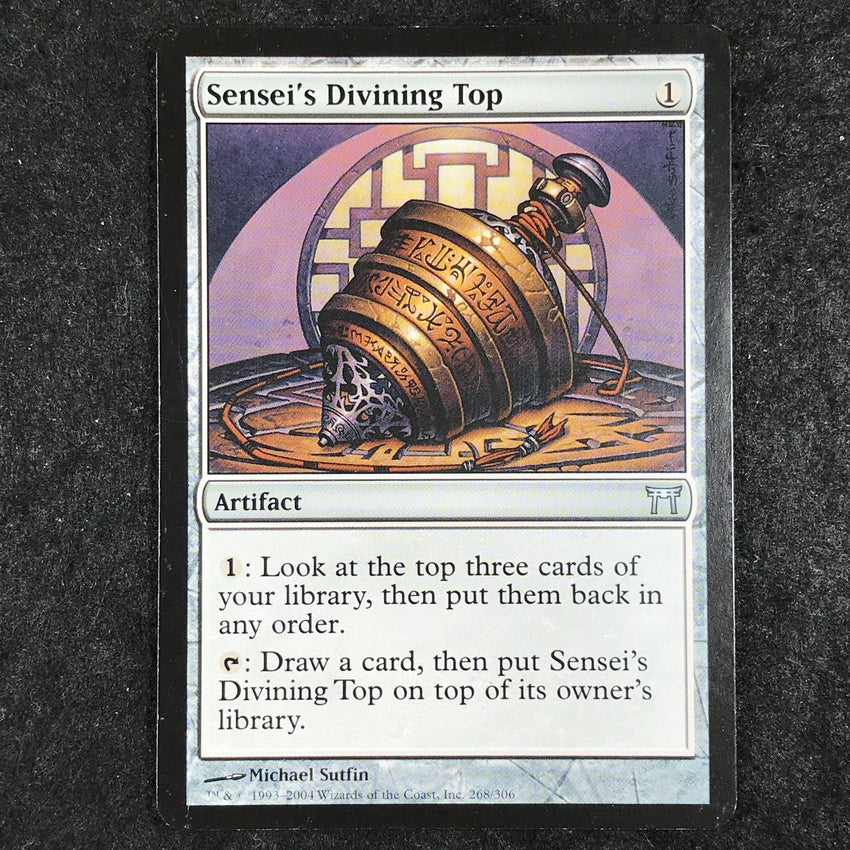 (A) Sensei's Divining Top - 268/306 - Uncommon Champions of Kamigawa