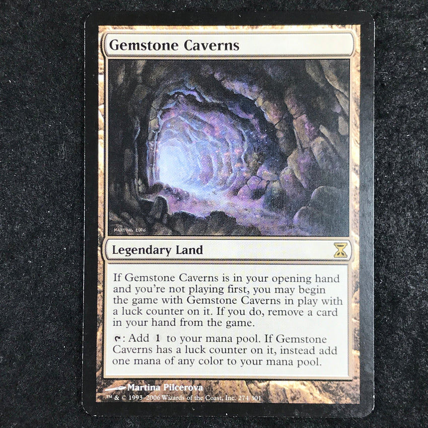 (C) Gemstone Caverns - 274/301 - Rare Time Spiral