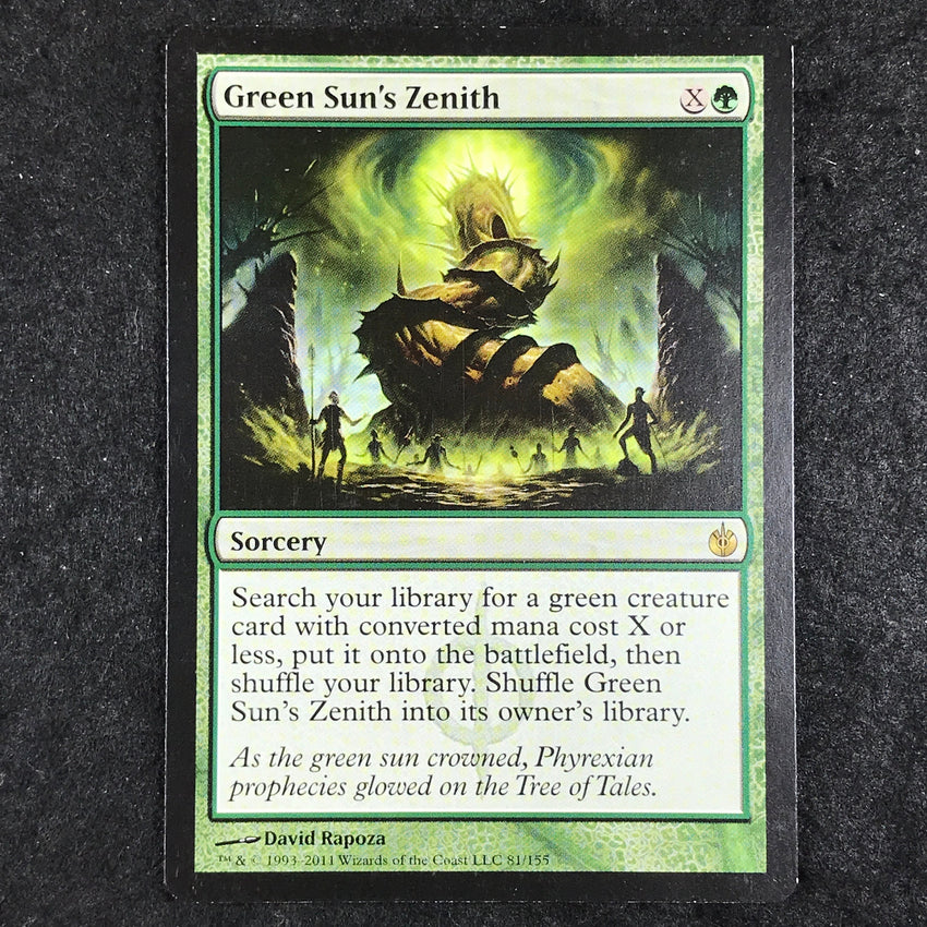 Green Sun's Zenith - 81/155 - Rare Mirrodin Besieged