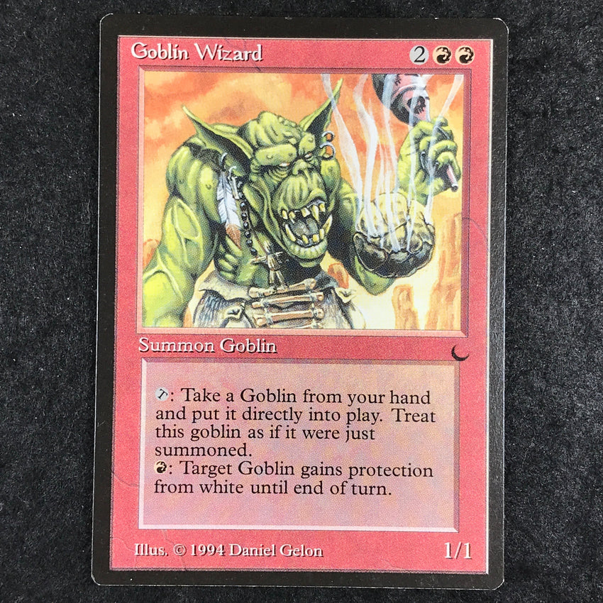 Goblin Wizard - Rare Magic the Gathering The Dark