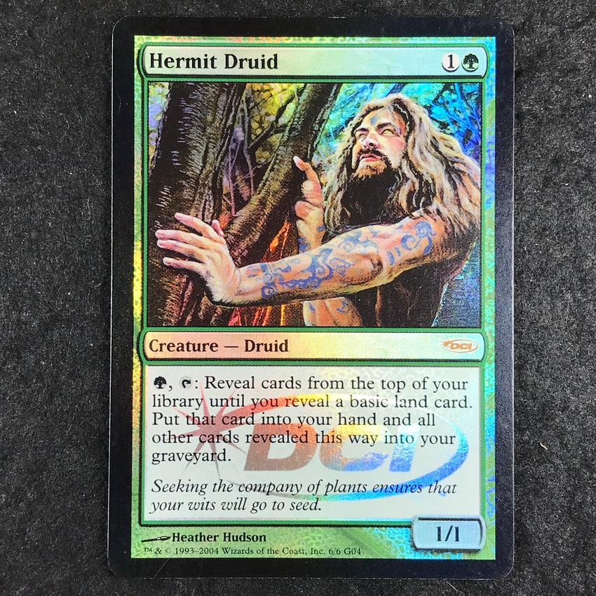 FOIL Hermit Druid - 6/6 G04 - DCI Judge Promo