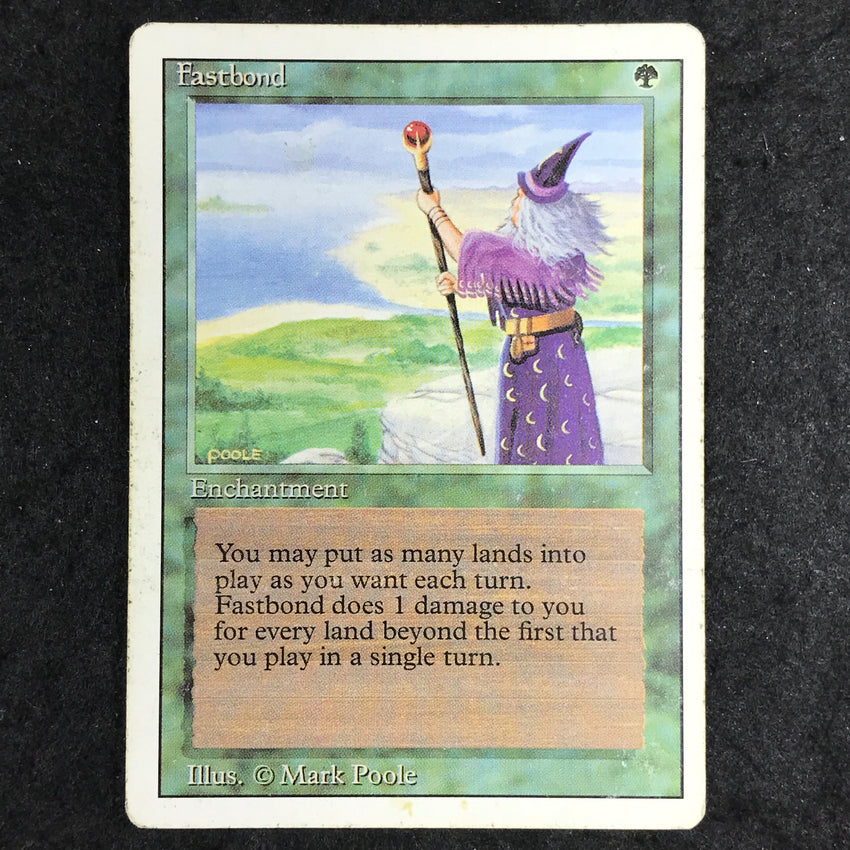 (A) Fastbond - Rare - Magic the Gathering REVISED