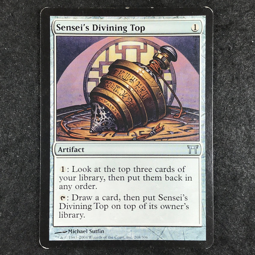 (B) Sensei's Divining Top - 268/306 - Uncommon Champions of Kamigawa