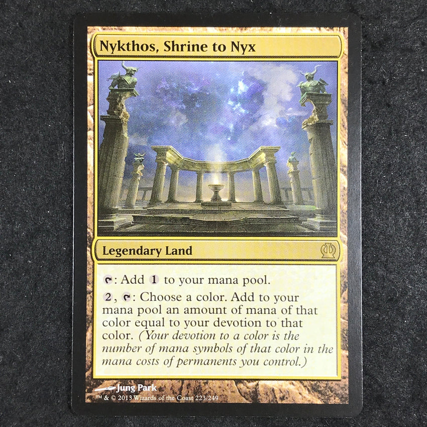 (B) Nykthos, Shrine to Nyx - 223/249 - Rare Theros