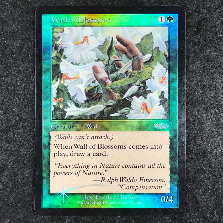 FOIL Wall of Blossoms - FNM Friday Night Magic Promo