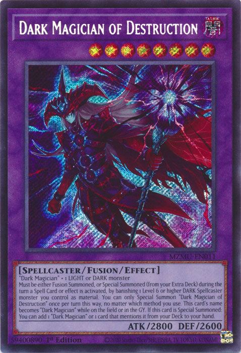 Dark Magician of Destruction - (MZMU-EN011) - [Secret Rare] 1st Edition