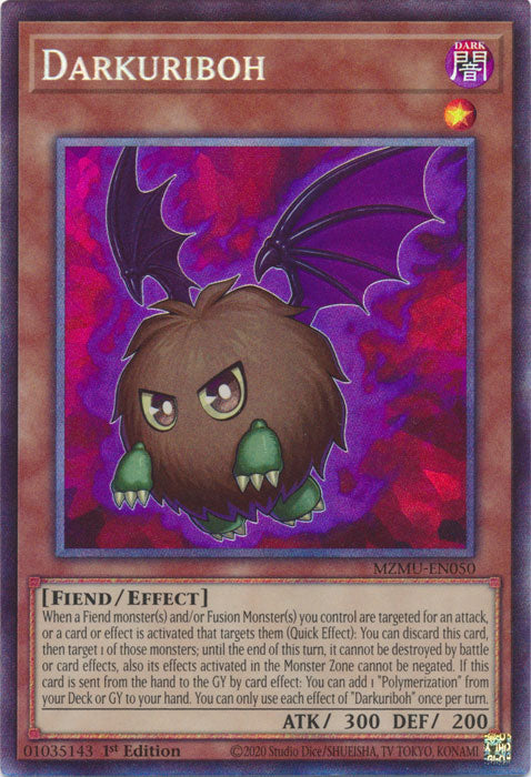 [COLLECTOR'S RARE] Darkuriboh (Collector's Rare) - (MZMU-EN050) - 1st Edition