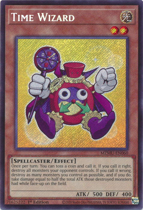 Time Wizard - (MZMU-EN060) - [Secret Rare] 1st Edition