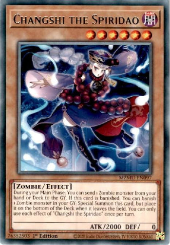 Changshi the Spiridao - (MZMU-EN097) - [Rare] 1st Edition
