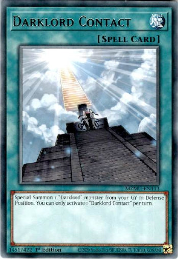 Darklord Contact - (MZMU-EN113) - [Rare] 1st Edition