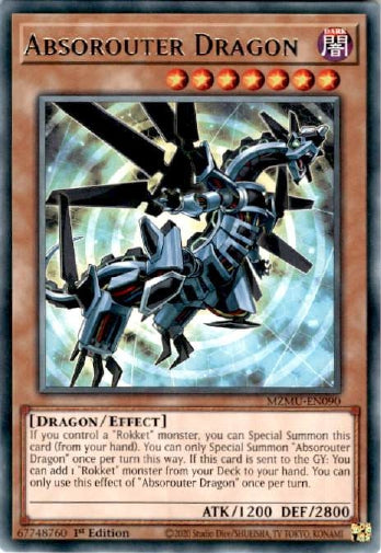 Absorouter Dragon - (MZMU-EN090) - [Rare] 1st Edition