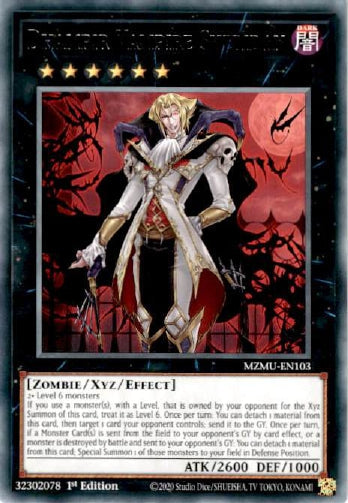 Dhampir Vampire Sheridan - (MZMU-EN103) - [Rare] 1st Edition