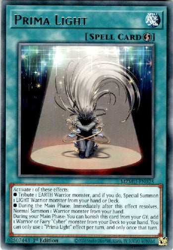 Prima Light - (MZMU-EN025) - [Rare] 1st Edition