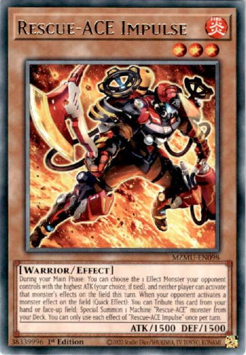 Rescue-ACE Impulse - (MZMU-EN098) - [Rare] 1st Edition