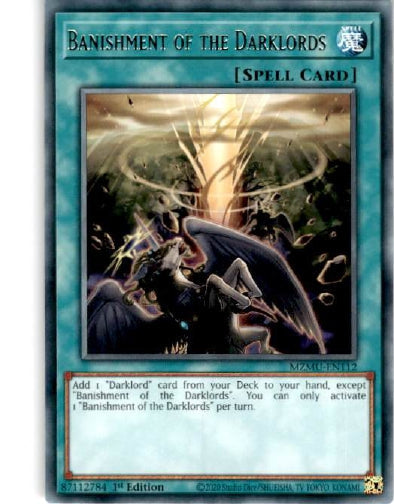 Banishment of the Darklords - (MZMU-EN112) - [Rare] 1st Edition