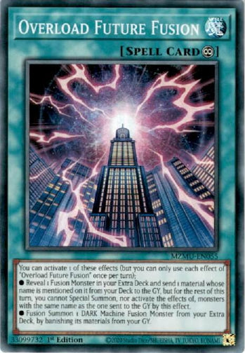 Overload Future Fusion - (MZMU-EN055) - [Super Rare] 1st Edition
